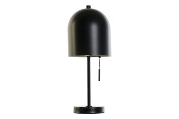 LAMPE DE TABLE MÉTAL 18X18X44 CHAMPIGNON NOIR LA207927 6