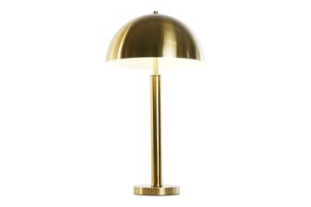 LAMPE DE TABLE EN MÉTAL 35X35X66 CHAMPIGNON DORÉ LA207929 1