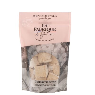 Artisanal marshmallows with salted butter caramel flavor - 120 g - La Fabrique de Julien