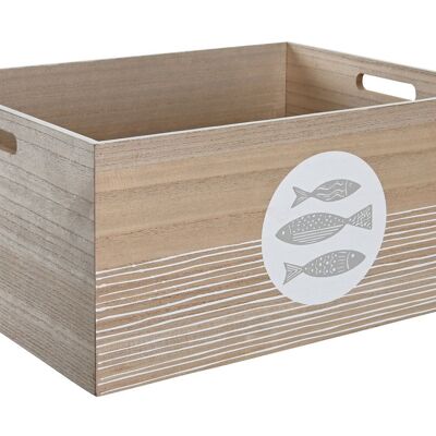 Caja Mdf 50X40X22,5 Peces Natural LM203825