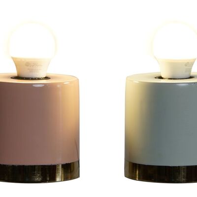 Lampe de table en métal 10X10X10 Ampoule non incluse LD206173