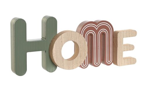 Decoracion Mdf 29X4X12 Home Multicolor LD206242