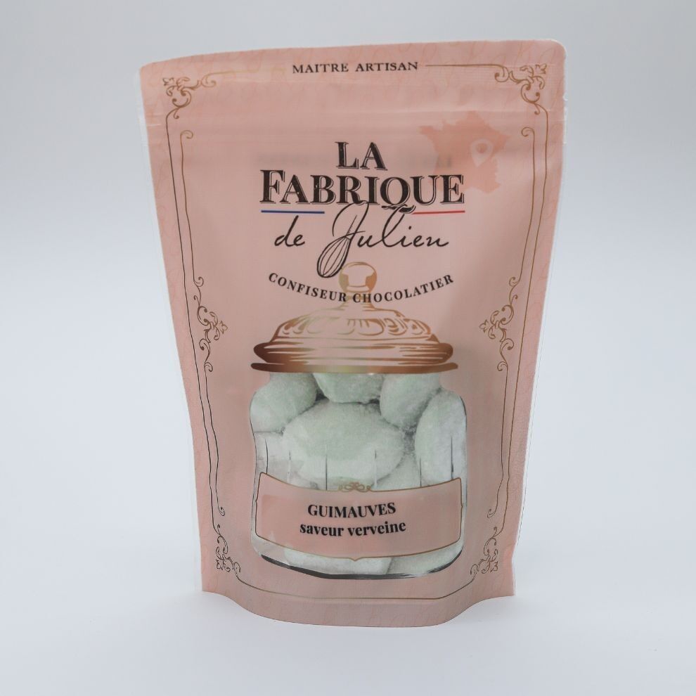Marshmallow fatti a mano al gusto verbena - 100 g - La Fabrique de Julien