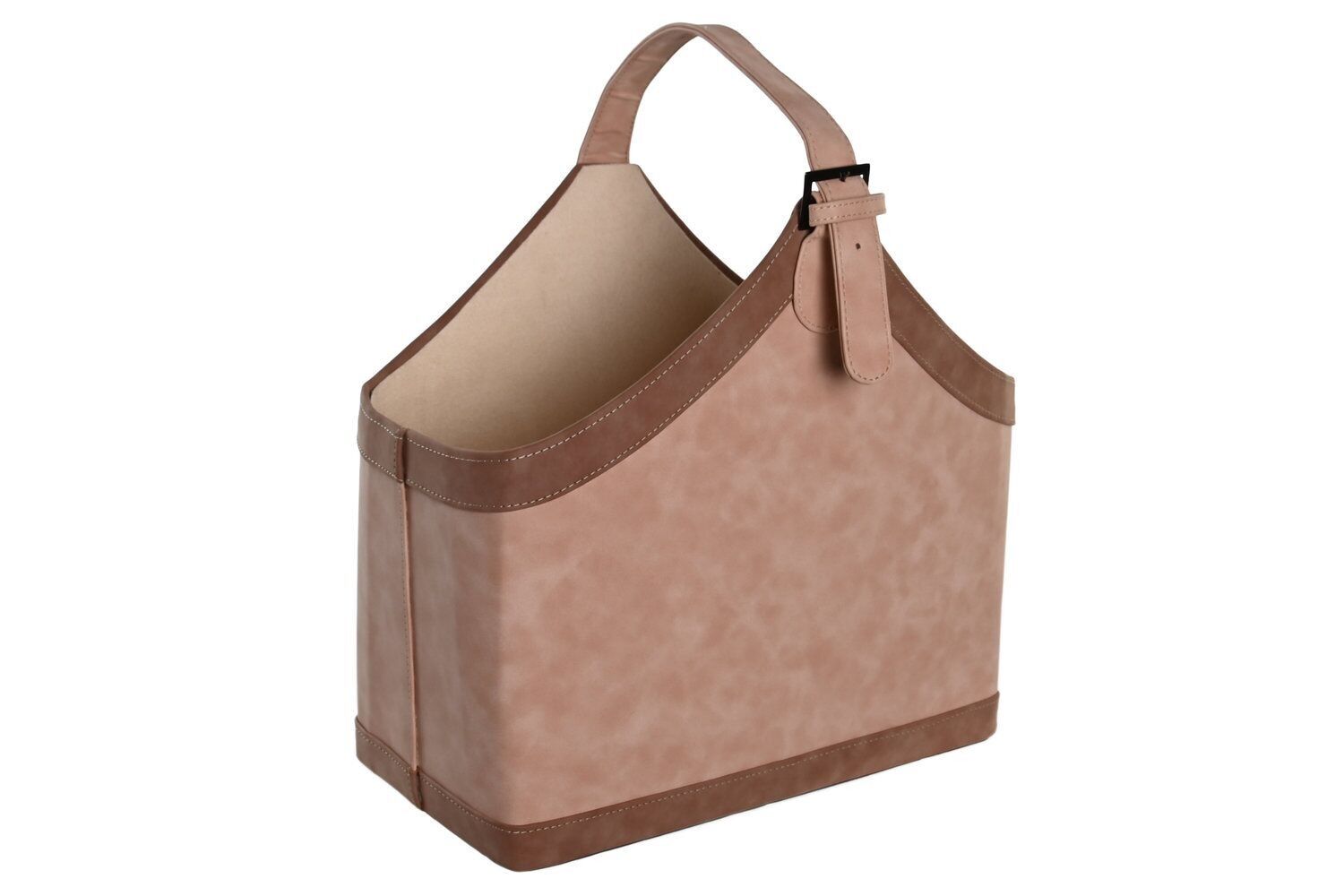 MAGAZINE HOLDER PU 40X19X50 PEACH LD206380
