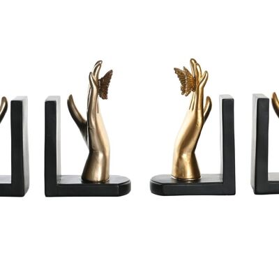 BOOKENDS SET 2 RESIN 22X8.5X17 2 ASSORTED. LD205441