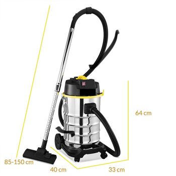 Aspirateur 30L Eau Et Poussière 3