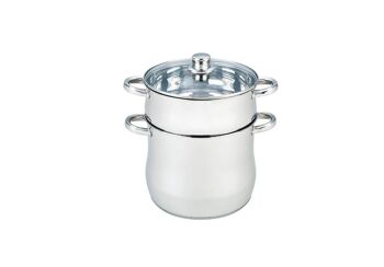 Ensemble De Couscoussière En Inox : 6+8+12+14L 1