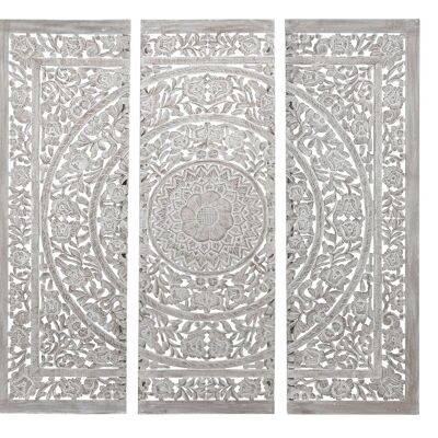 Cabecero Cama Set 3 Mdf 180X3,5X180 Mandala Decape MB193507