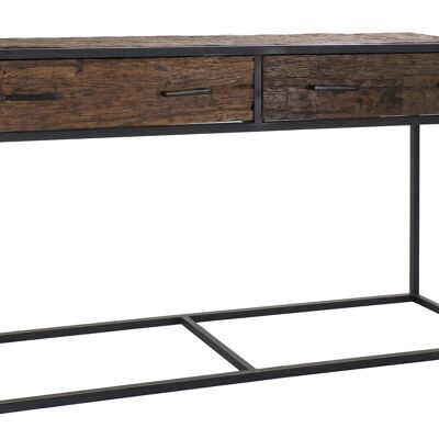 RECYCLED WOOD CONSOLE MANGO 150X43X77 MB177217