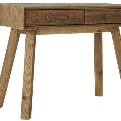 RECYCLED PINE WOOD CONSOLE 100X48X76 NATURAL MB182183