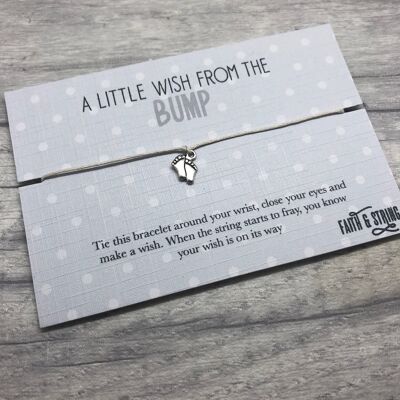From the bump gift, mothers day from the bump, wish from the bump, bump keepsake