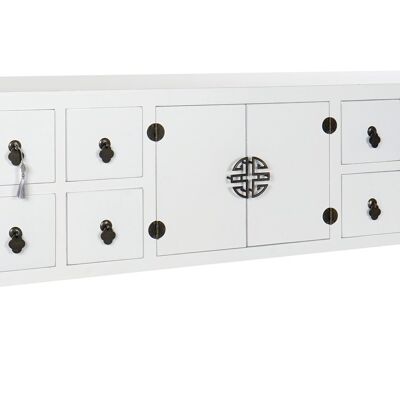 TV-SCHRANK FIR MDF 130X24X51 ORIENTAL WHITE MB170075