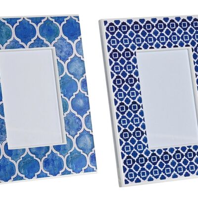 Portafoto 10X15 Mdf 19X2X24 Mosaico 2 Assortimento. LM204380