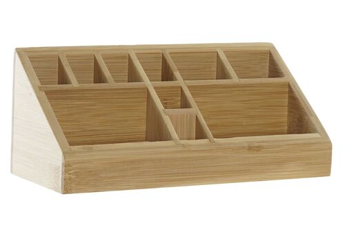 ORGANIZADOR BAMBU 23X9X10 10 COMPARTIMIENTOS LO181969