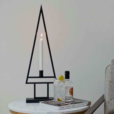 Ivyline Deco Tisch-Kerzenhalter mit Baummotiv, H59 cm, B20 cm