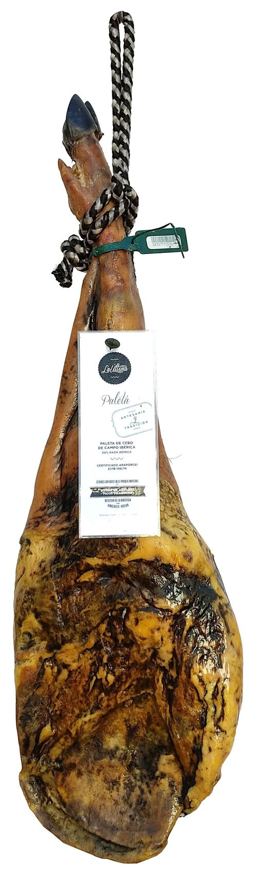 Paleta de Cebo de Campo Ibérica, 5 - 6 kg