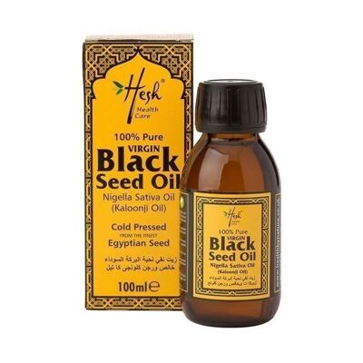 Aceite de Semilla Negra de Hesh – Egipcio 100% Virgen – Prensado en Frío
