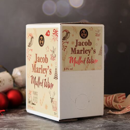Jacob Marley's Mulled Wine 5.5% 4 x 3L BIB