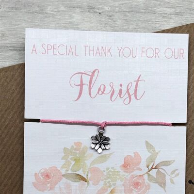 Florist gift, wedding florist ideas, florist thanks gift, thank you wedding card, thank you wedding, wedding flower gift, wedding flower