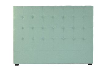 TETE DE LIT POLYESTER MDF 159X8X119 VERT JADE MB200584 1