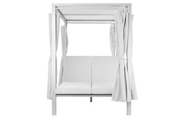 LIT CHILL OUT EN ALUMINIUM 148X188X205 AUVENT DOUBLE MB200826 1