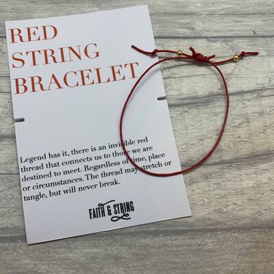 Red string bracelet, single or double, couples bracelets, red string of fate bracelet, kabbalah red thread bracelet, fate bracelet