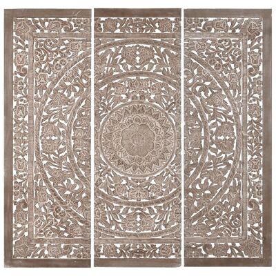 CABECERO CAMA SET 3 MDF 180X3,5X180 MANDALA MB200973