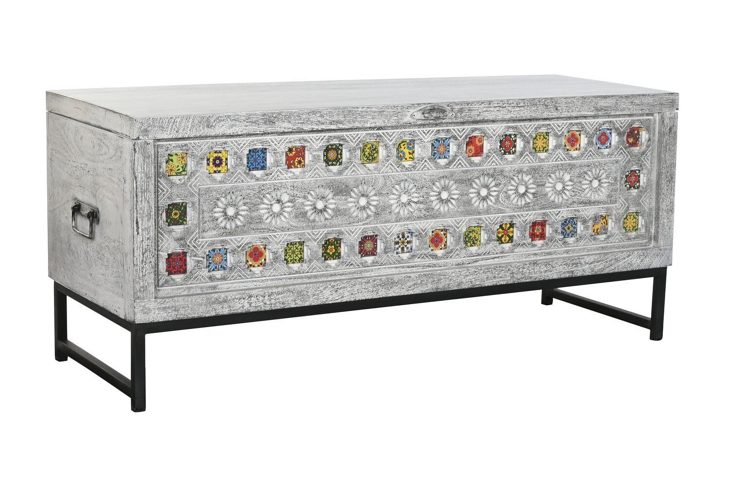 BAULE MANICO IN CERAMICA 116X40X50 GRIGIO MB201142