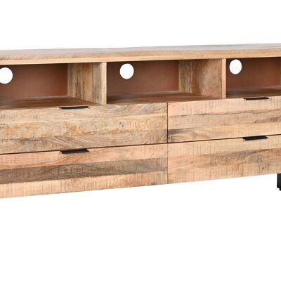 PORTA TV MANGO METALLO 150X40X65 NATURALE NATURALE MB200178