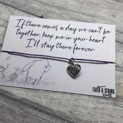 Winnie the Pooh Gift, Winnie the pooh quote, gift for best friend, gift for big sister, inspirational gift, cheer up gift, best friend gift.
