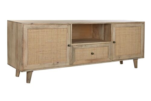 MUEBLE TV MANGO RATAN 180X40X64 NATURAL MARRON MB200196