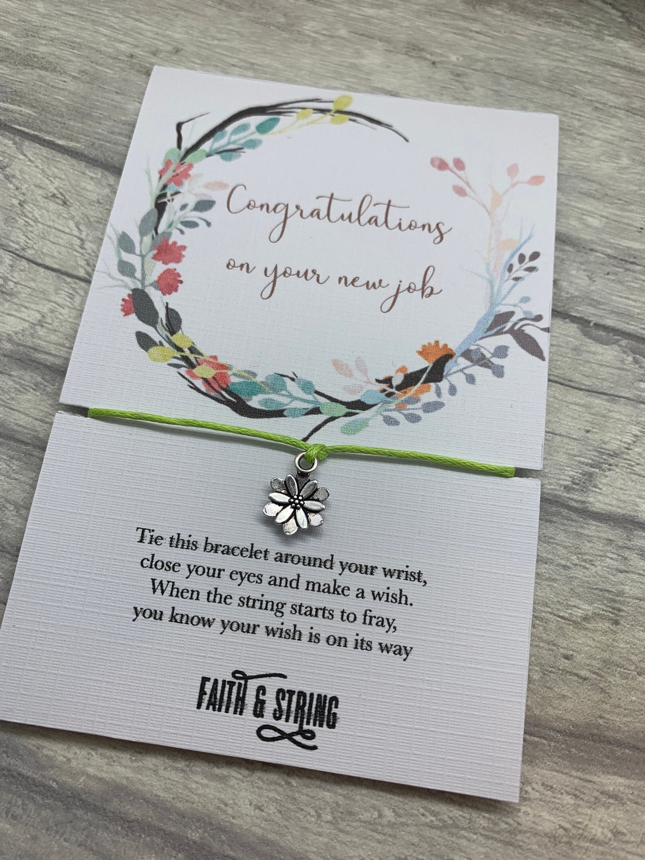 Herzlichen Glückwunsch zum neuen Job, neues Jobgeschenk, neue Jobkarte, Glückwunschkarte, Glückwunschgeschenk für sie, neues Jobgeschenk