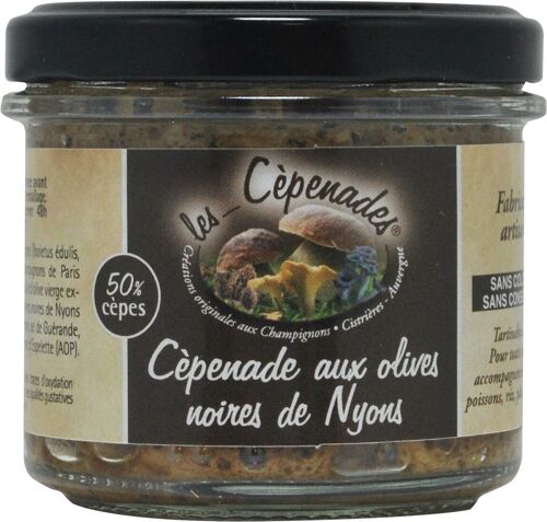 Cèpenades aux olives noir de Nyons
