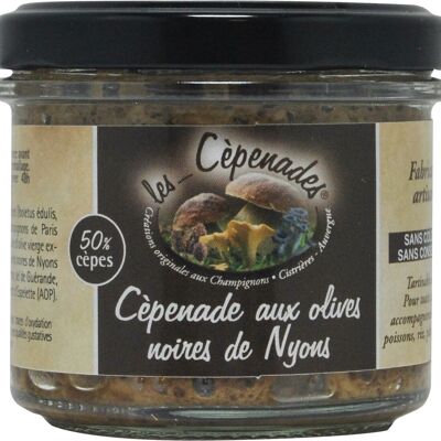 Cepenades with black olives from Nyons