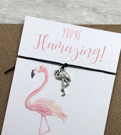Cheer up gift, best friend gift, thoughtful gift, inspirational, thinking of you gift flamingo gift Flamingo gift flamazing