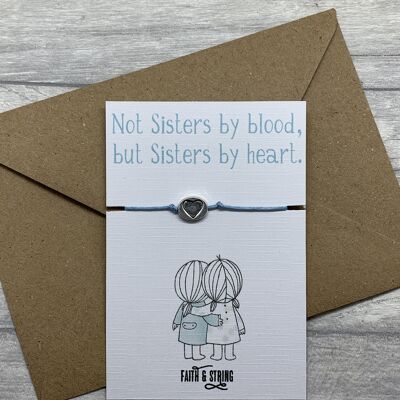 Matching sister gift, gift for step sister, sister in law gift, best friend sister gift, adopted sister gift, foster sister gift