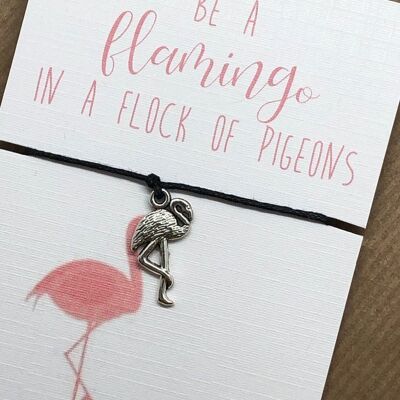 Inspirierendes Geschenk, bestes Freundgeschenk, nachdenkliches Geschenk, inspirierend, an dich denkend Flamingogeschenk Flamingogeschenk flammend