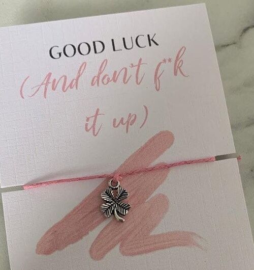 Good luck gift, funny leaving gift, quirky good luck present, drag race gift, drag race card, funny good luck card