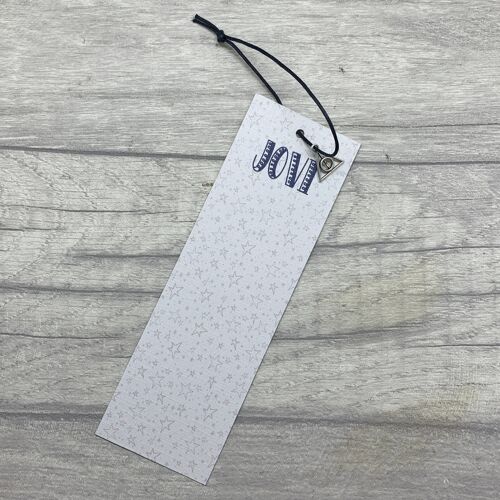 CHOOSE A CHARM boys bookmark, home school child gift, gift for isolated child, easter gift, well done child gift, boys bookmark