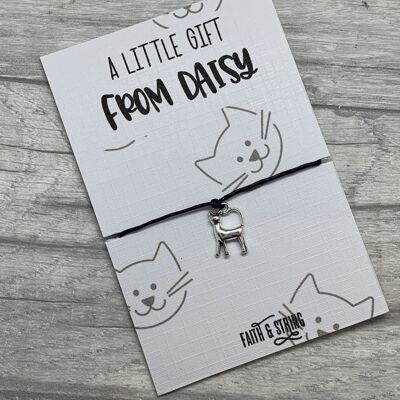 Gift from the cat, cat owner gift, pet sitter gift, personalised from the cat, christmas from the cat, birthday from the cat.