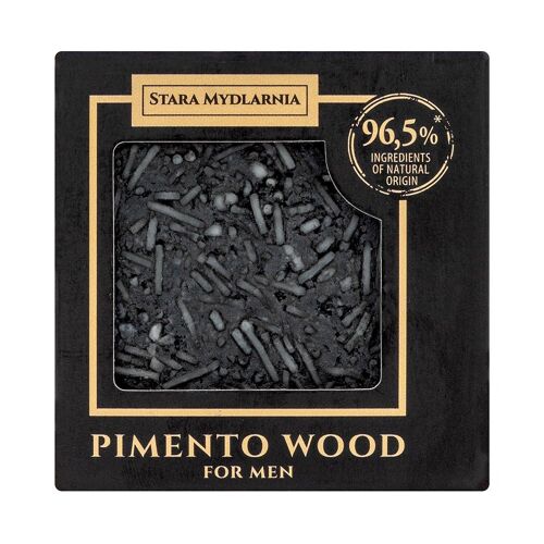 Shampoing solide nourrissant "Pimento Wood" pour Homme - Bodymania
