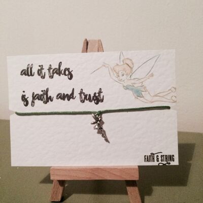 Braccialetto dei desideri regalo fata regalo Tinkerbell