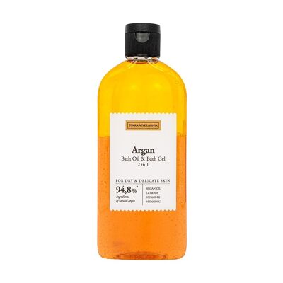 Huile et gel de douche 2 en 1 ultra nourrissant à l'Argan - Bodymania