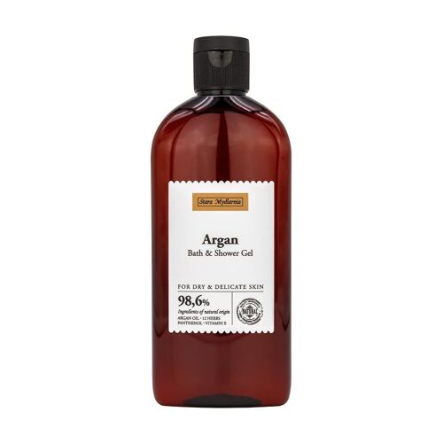 Gel de bain et douche nourrissant à l'huile d'Argan 300mL - Bodymania