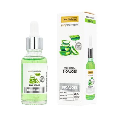 Sérum visage anti-rides et naturel à l'aloe vera - Bodymania