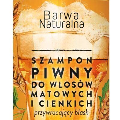 Shampoing régénérant à la Biotine et à la Bière - Barwa