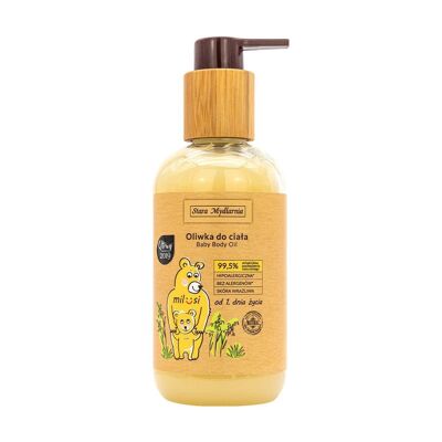 Huile corporelle pour bébé "Milusi Child" 250ml - Bodymania