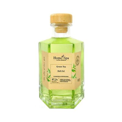 Gel de bain moussant "Home Spa" au Thé vert - Bodymania