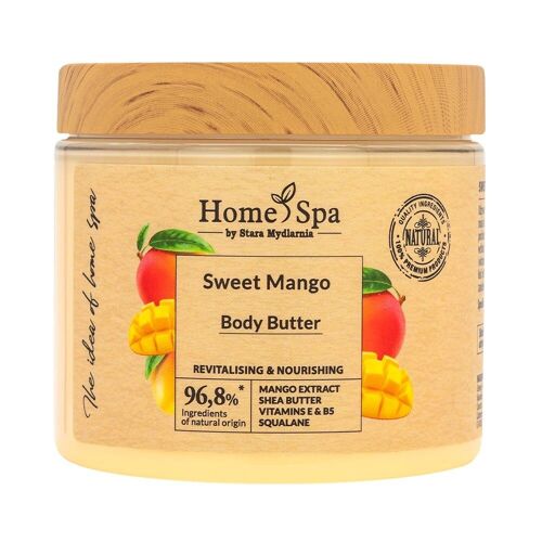 Beurre corporel "Home Spa" à la Mangue douce - Bodymania