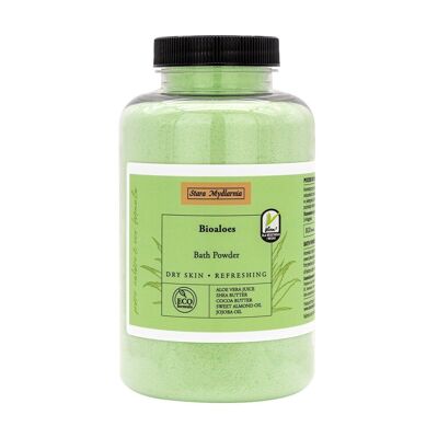 Poudre de bain relaxante à l'Aloe Vera 350g - Bodymania